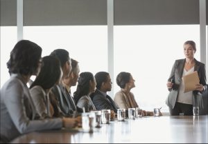 Gender-balanced boards improve effectiveness and leadership